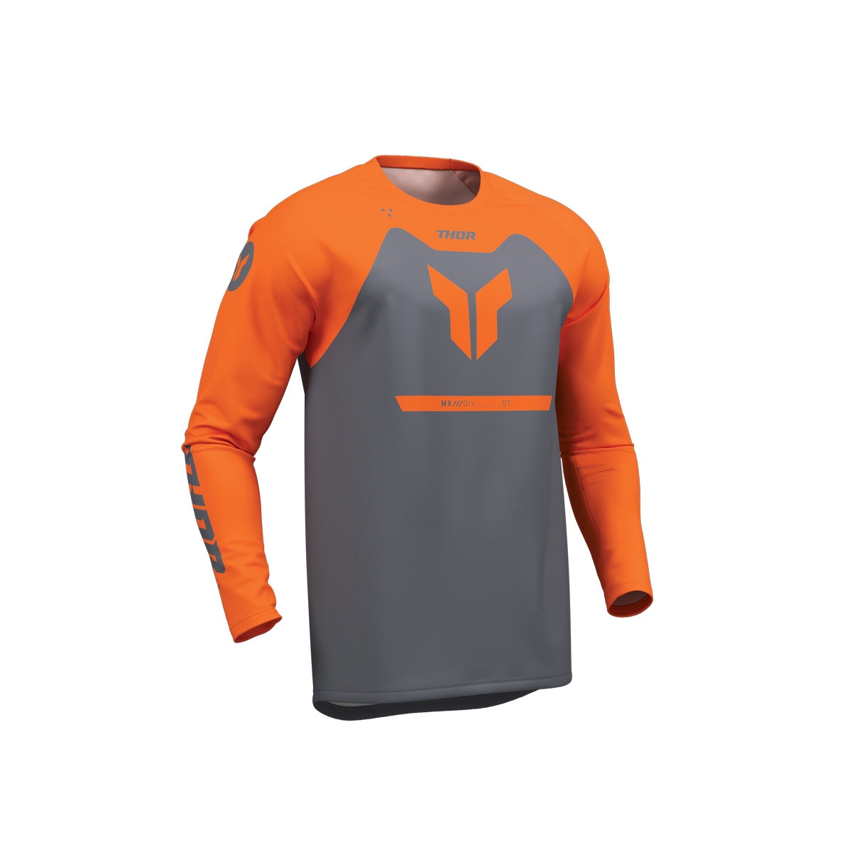 THOR MX JERSEY YOUTH RIDEMODE MENACE CHARCOAL