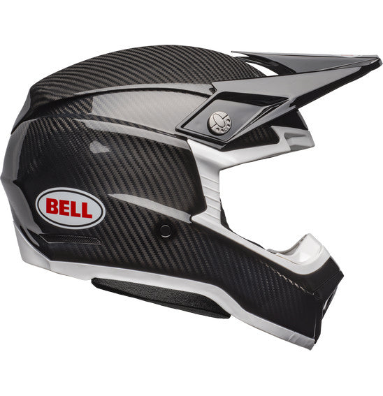 Bell MOTO-10 SPHERICAL Gloss Black/White