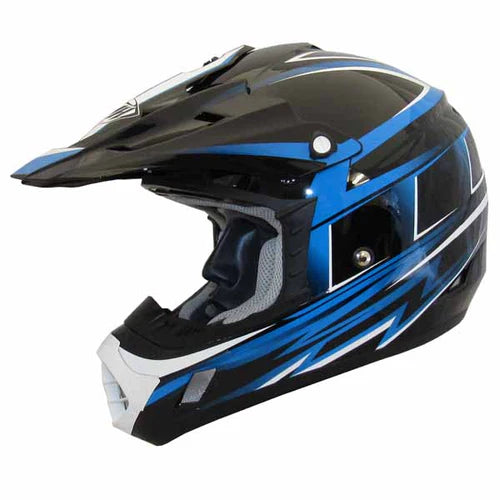 THH TX-12 Helmet - Blue / Black (XL)