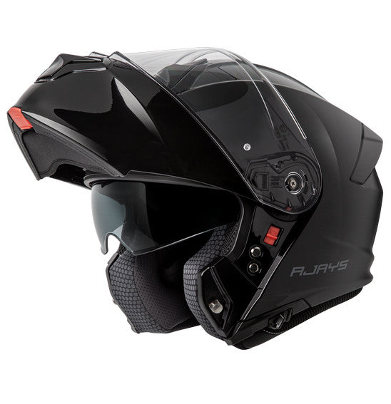 RJAYS TOURTECH V Helmet - Solid Gloss Blk | Flip-Front