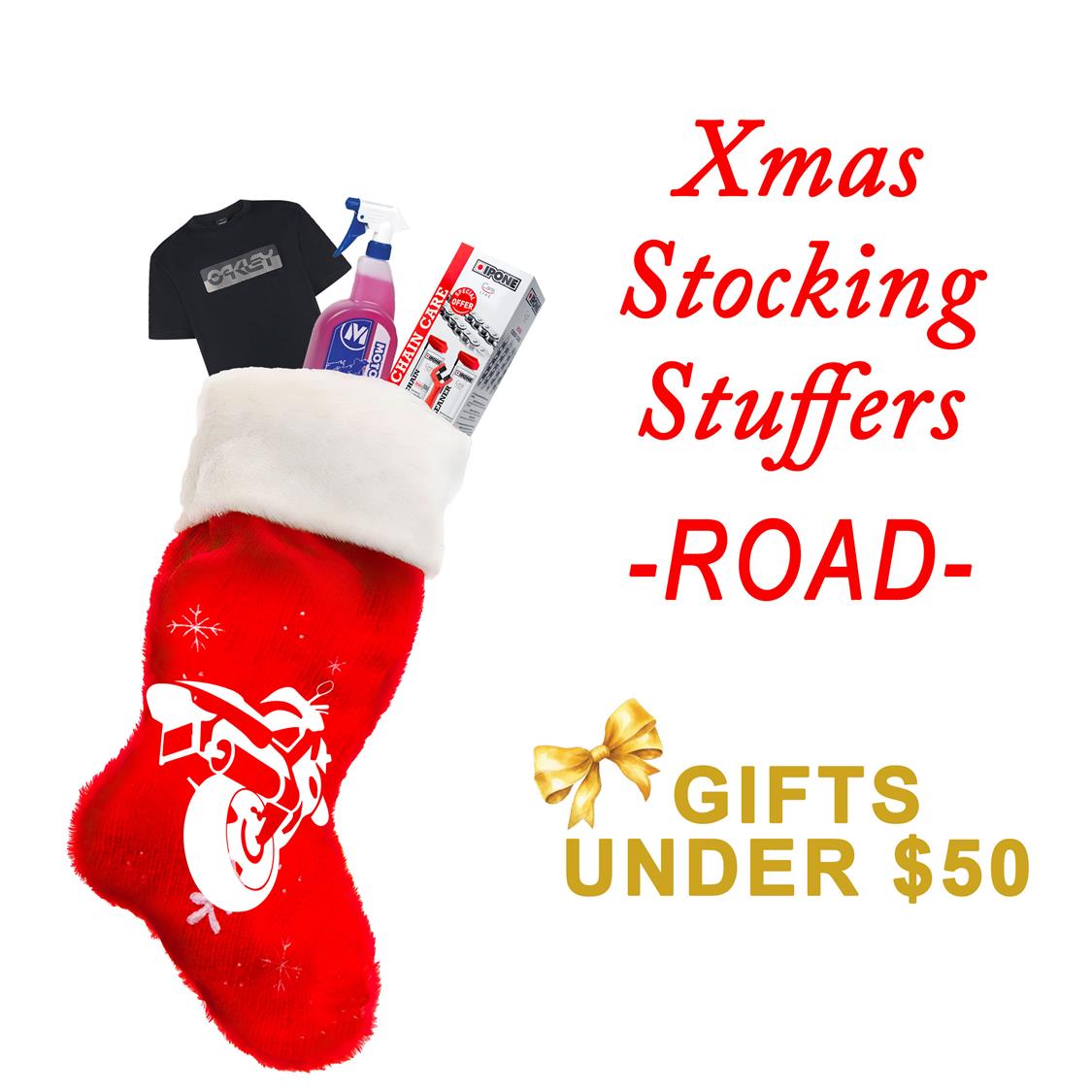 Xmas stocking ROAD under50