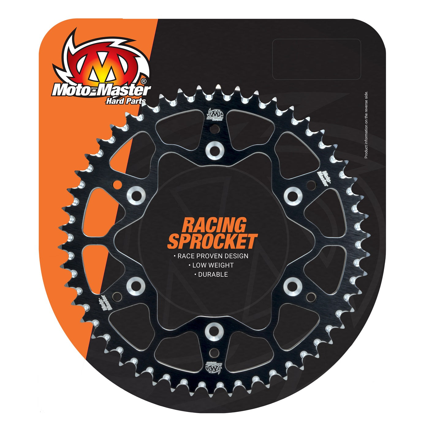 SPROCKET REAR ALLOY MOTO MASTER GASGAS MC65 21-ON HUSQVARNA TC65 18-ON KTM 65SX 98-ON 48T BLACK
