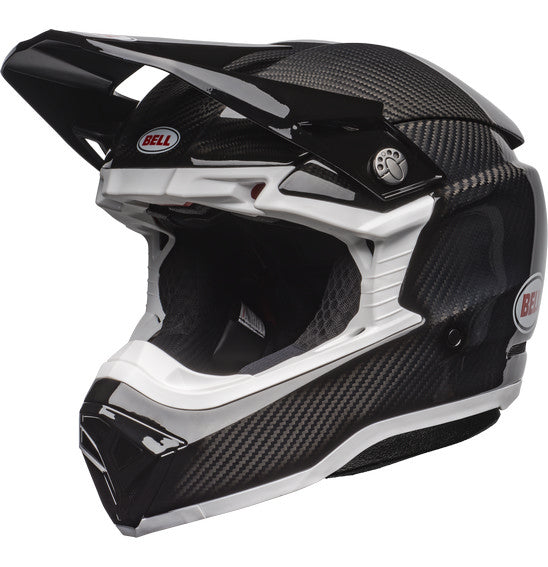 Bell MOTO-10 SPHERICAL Gloss Black/White