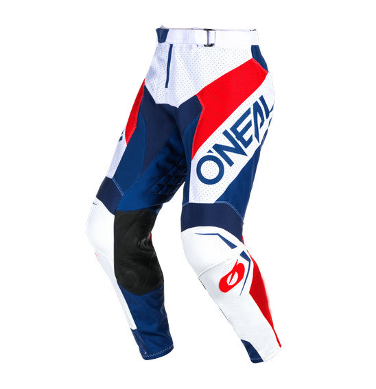 O'Neal 2025 HARDWEAR AIR Slam Pant - White/Blue/Red