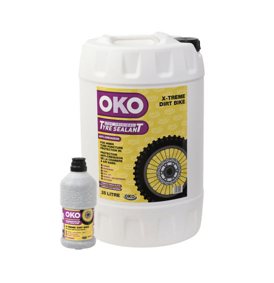 OKO Tyre Sealant - MOTORCYCLE Off-Road / ADV Tubed