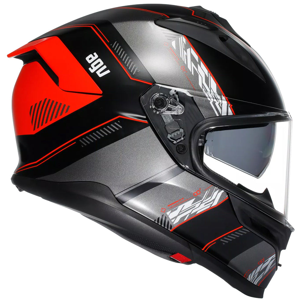 AGV K7 [KYBER MATT BLACK RED] 3
