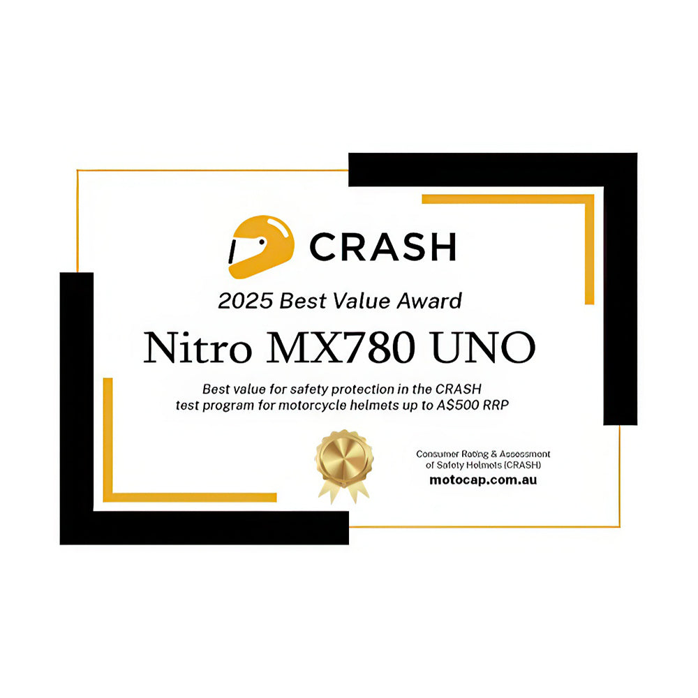 MX780 DVS MOTOCAP CRASH AWARD