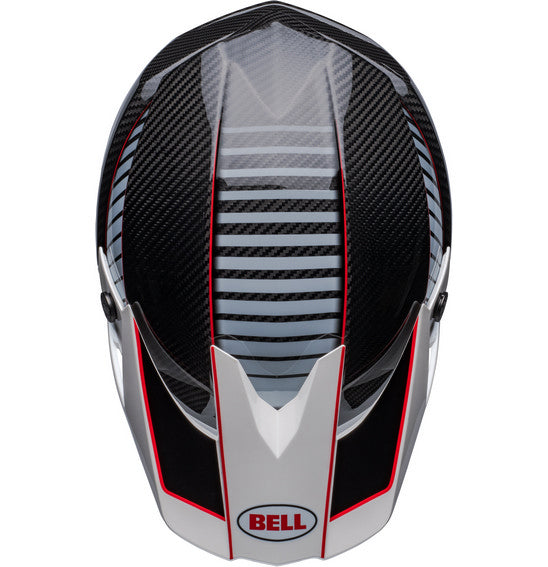 Bell MOTO-10 SPHERICAL Rhythm White/Black