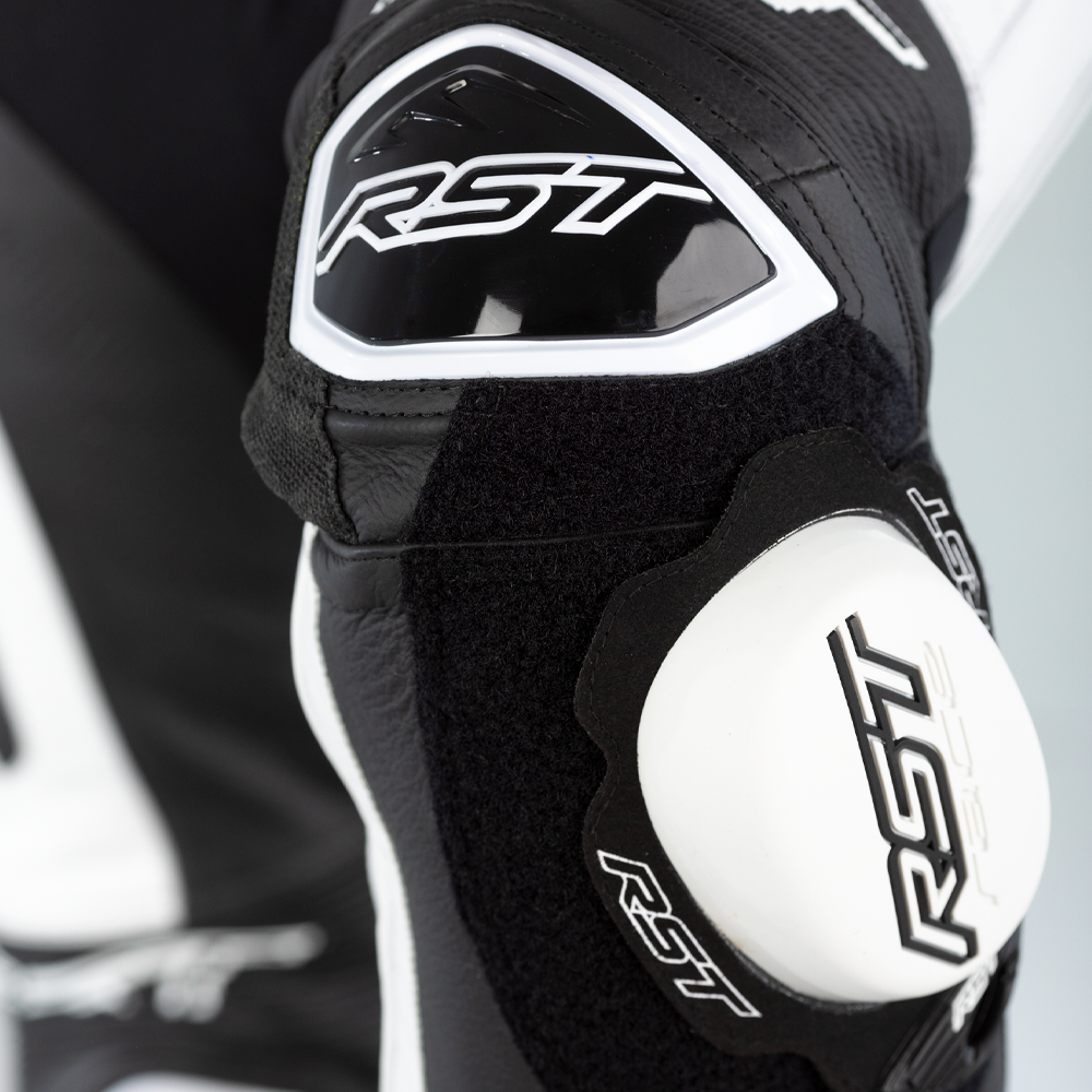 RST PRO SERIES 1-PC SUIT [WHITE/BLACK]