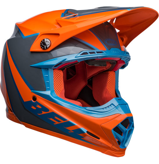 Bell MOTO-9S FLEX Sprite Gloss Orange/Grey