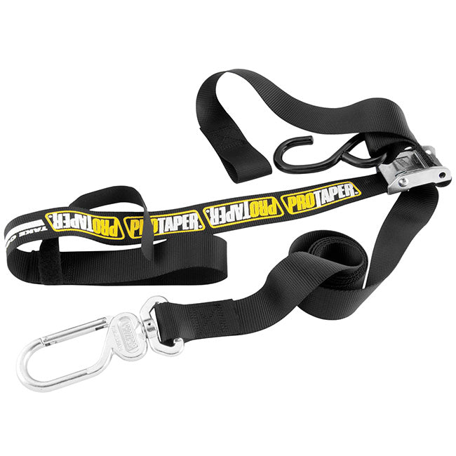 Swivel Carabiner Tie-Downs - Black