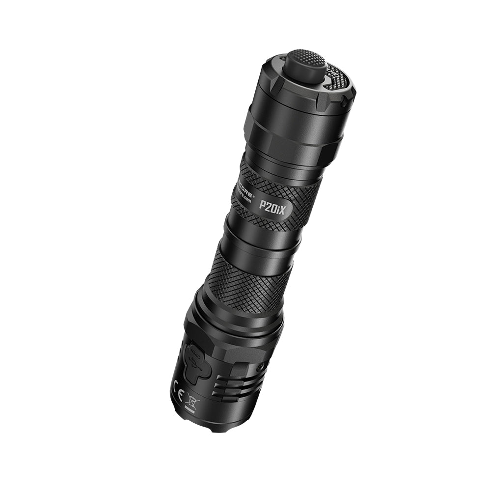 NITECORE RECHARGEABLE TACTICAL LED TORCH 4000 LUM WITH CERAMIC-TIPPED STRIKE BEZEL