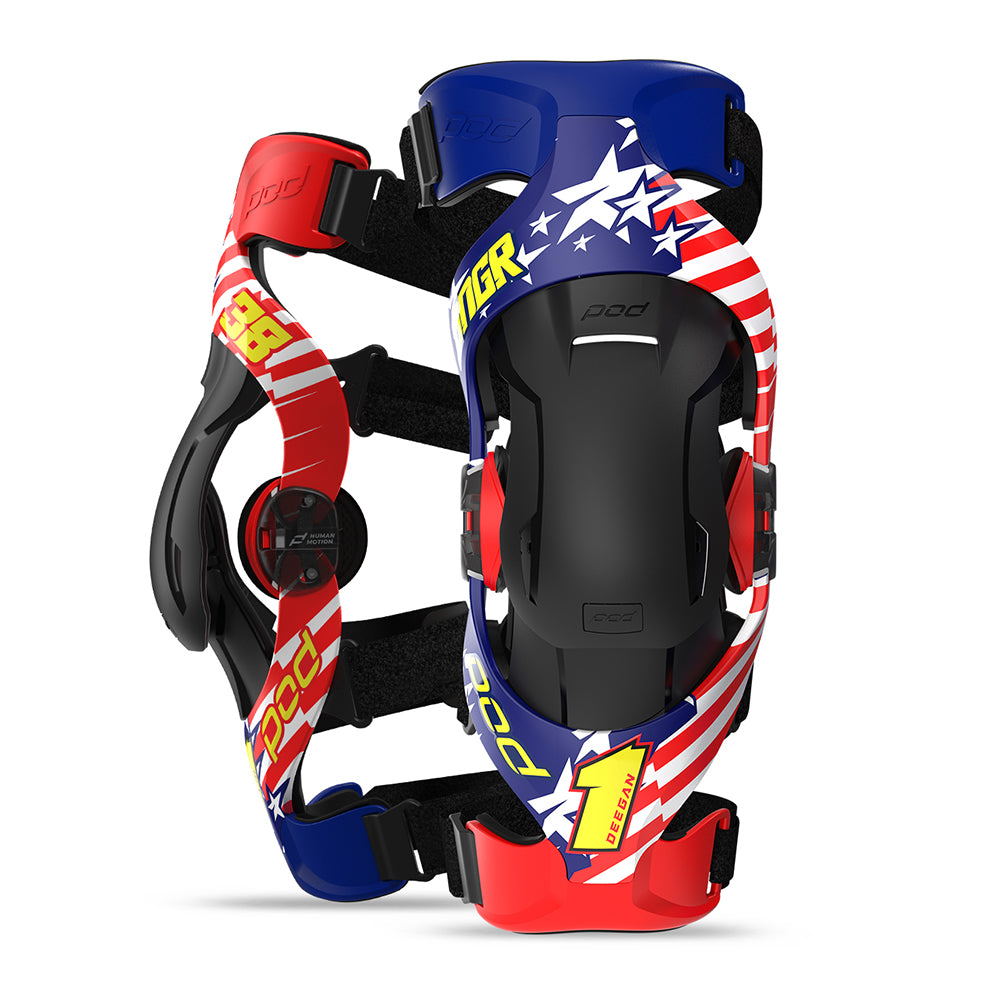 POD K4 2.0 DANGERBOY 2 LE KNEE BRACES PAIR - 1