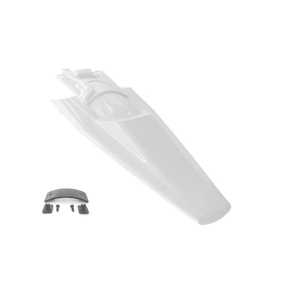 REAR FENDER RTECH WHITE HUSQVARNA FE250 FE350 FE450 FE501 TE250 TE300 2024