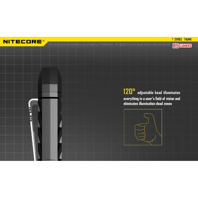 NITECORE RECHARGEABLE LED KEY-CHAIN TORCH