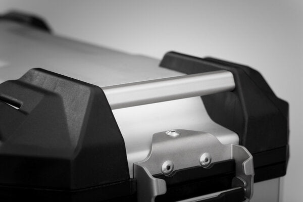 SW MOTECH TRAX ADVENTURE SIDE CASE RIGHT ALUMINUM 37L SILVER