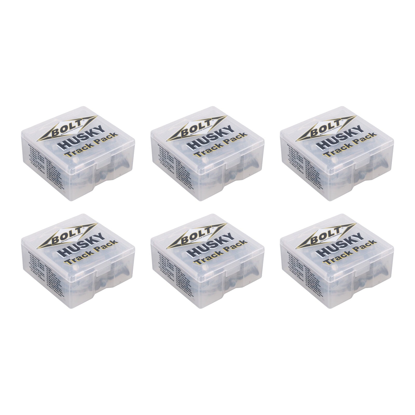 Bolt Husky Track Pack (6 Kits POP Display)