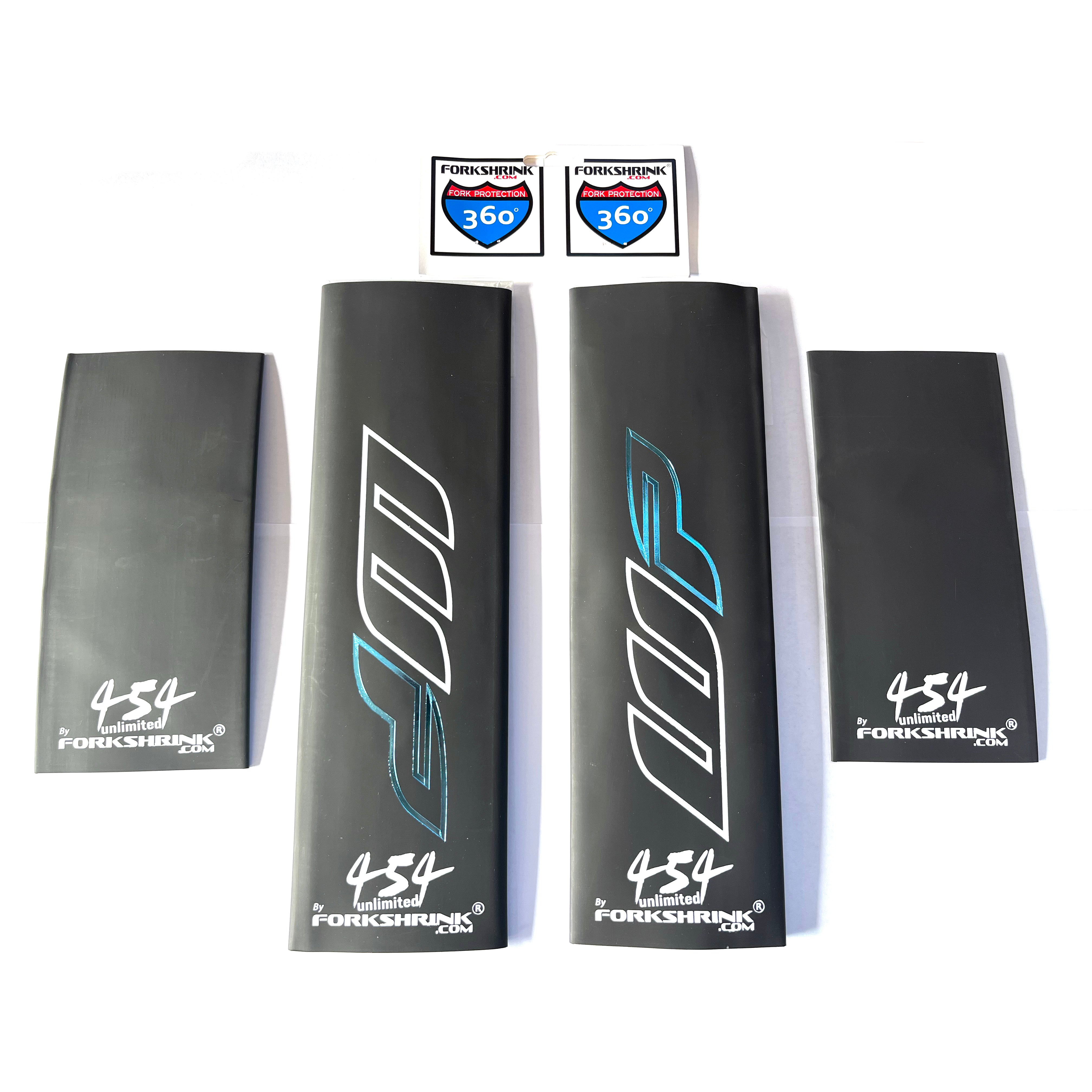 FORK SHRINK 360 4 PIECE KIT WP WHITE BLUE