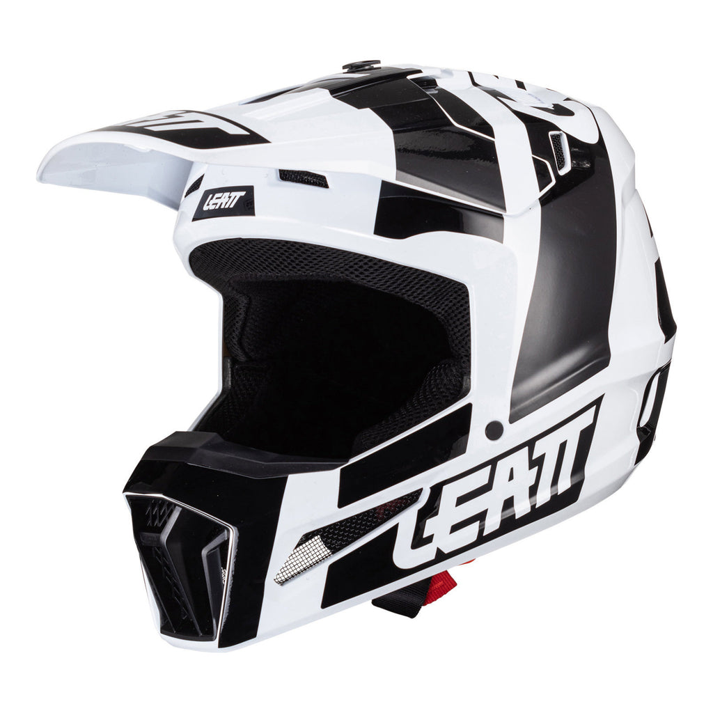 Leatt 2024 3.5 Junior Helmet - Black / White – Cycletreads