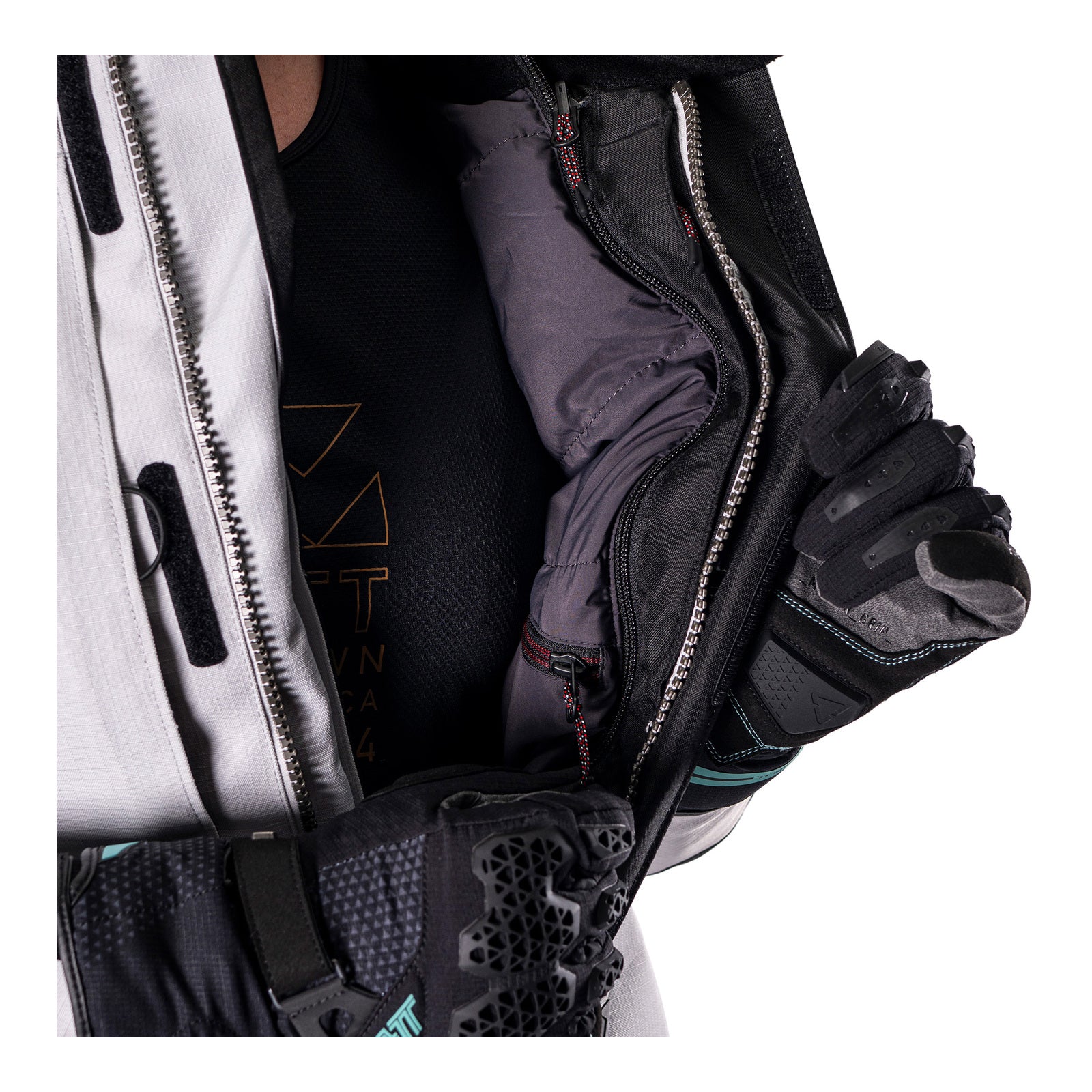 Leatt 5.5 ADV DriTour Women's Jacket - Steel Grey