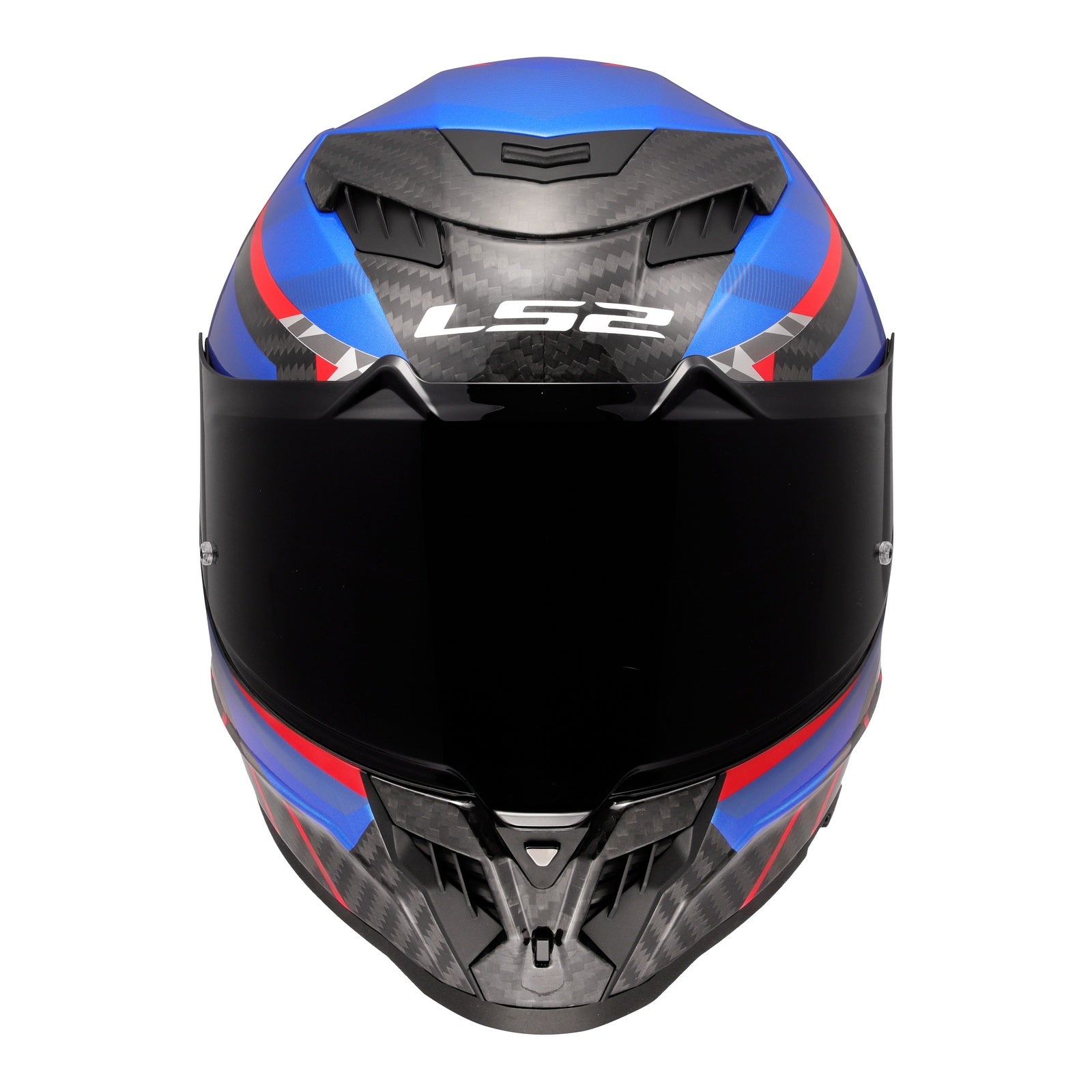 LS2 FF807 Dragon Trax - Blue / Red / Carbon 06