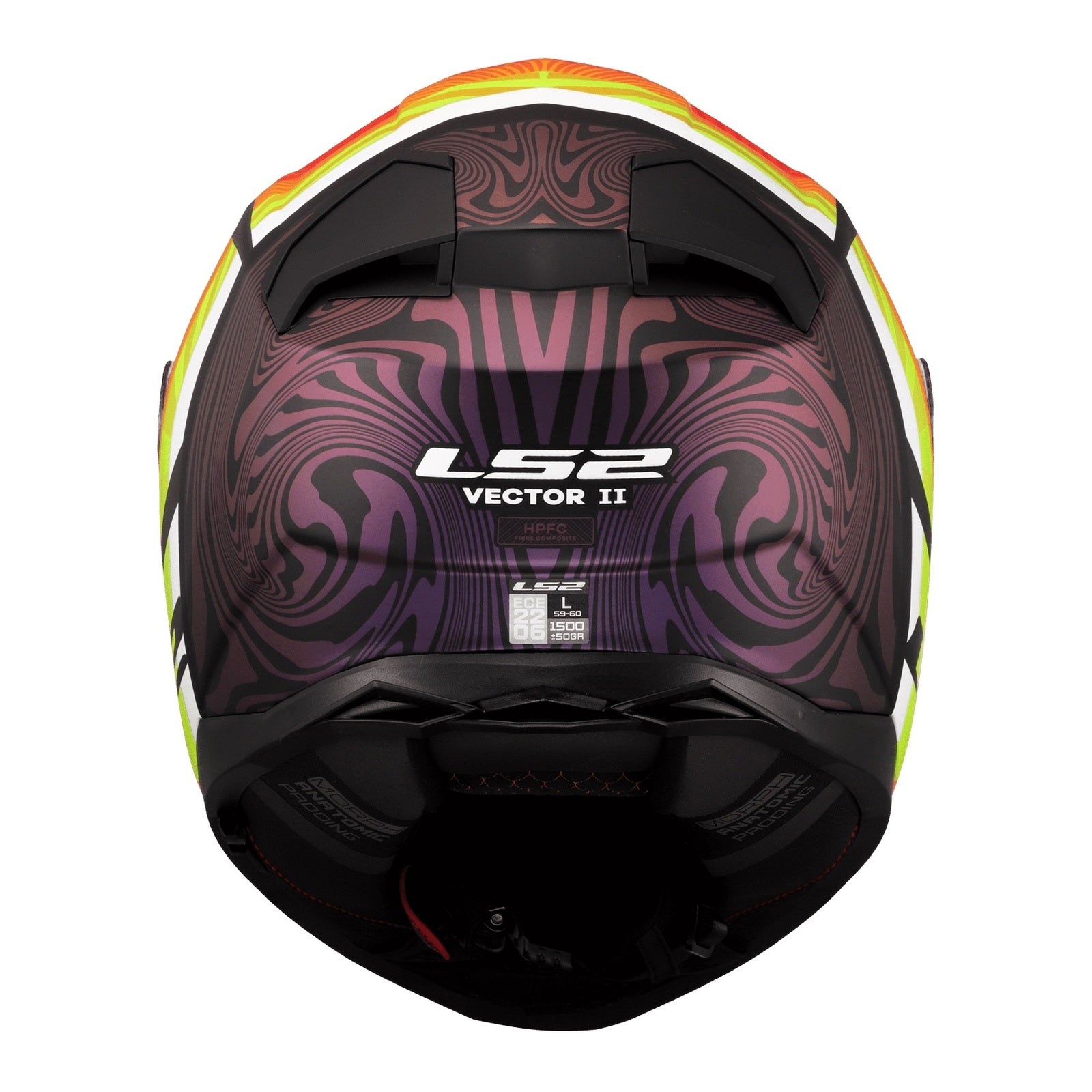 LS2 FF811 Vector II Freedom Helmet  - Matte Black / Chameleon