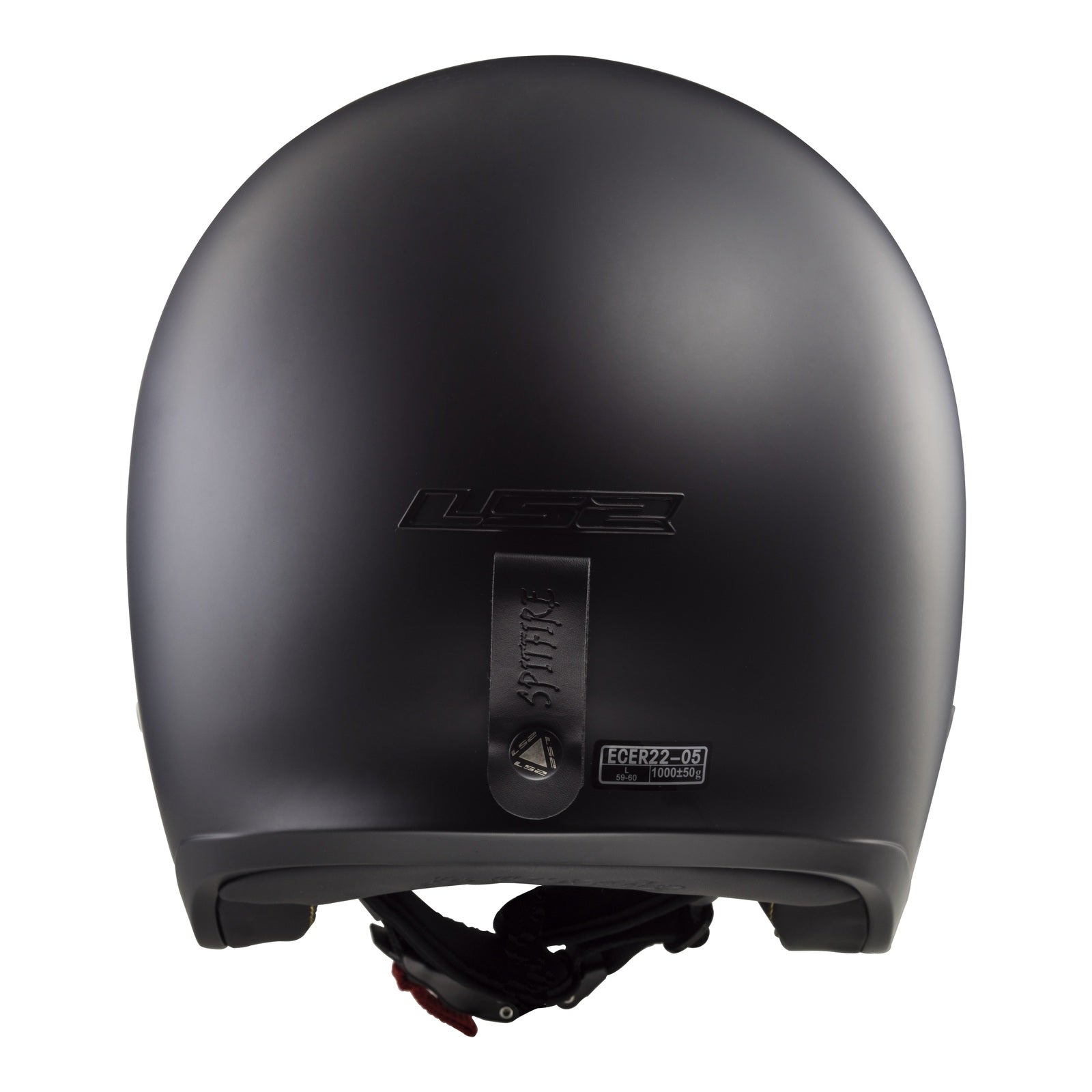 LS2 OF599 Spitfire II Helmet - Matte Black 06