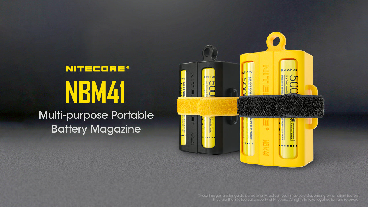 NITECORE NBM41 BATTERY MAGAZINE FOR 21700 / 18650 BATTERIES