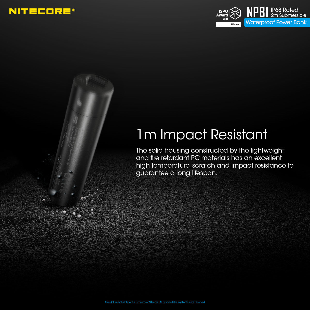 NITECORE 5000MAH POWER BANK WATERPROOF