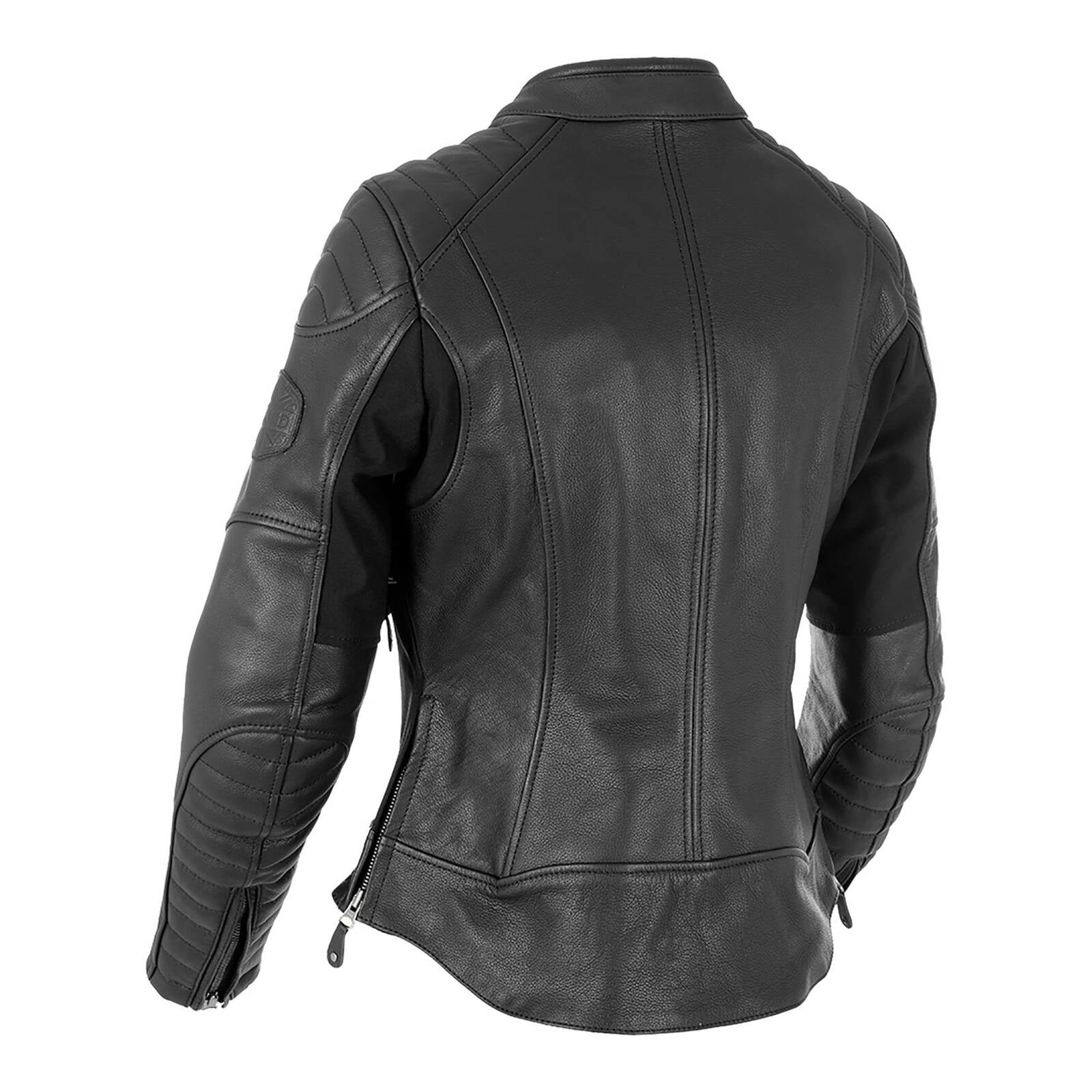 Oxford Ladies Beckley Leather Jacket - Black