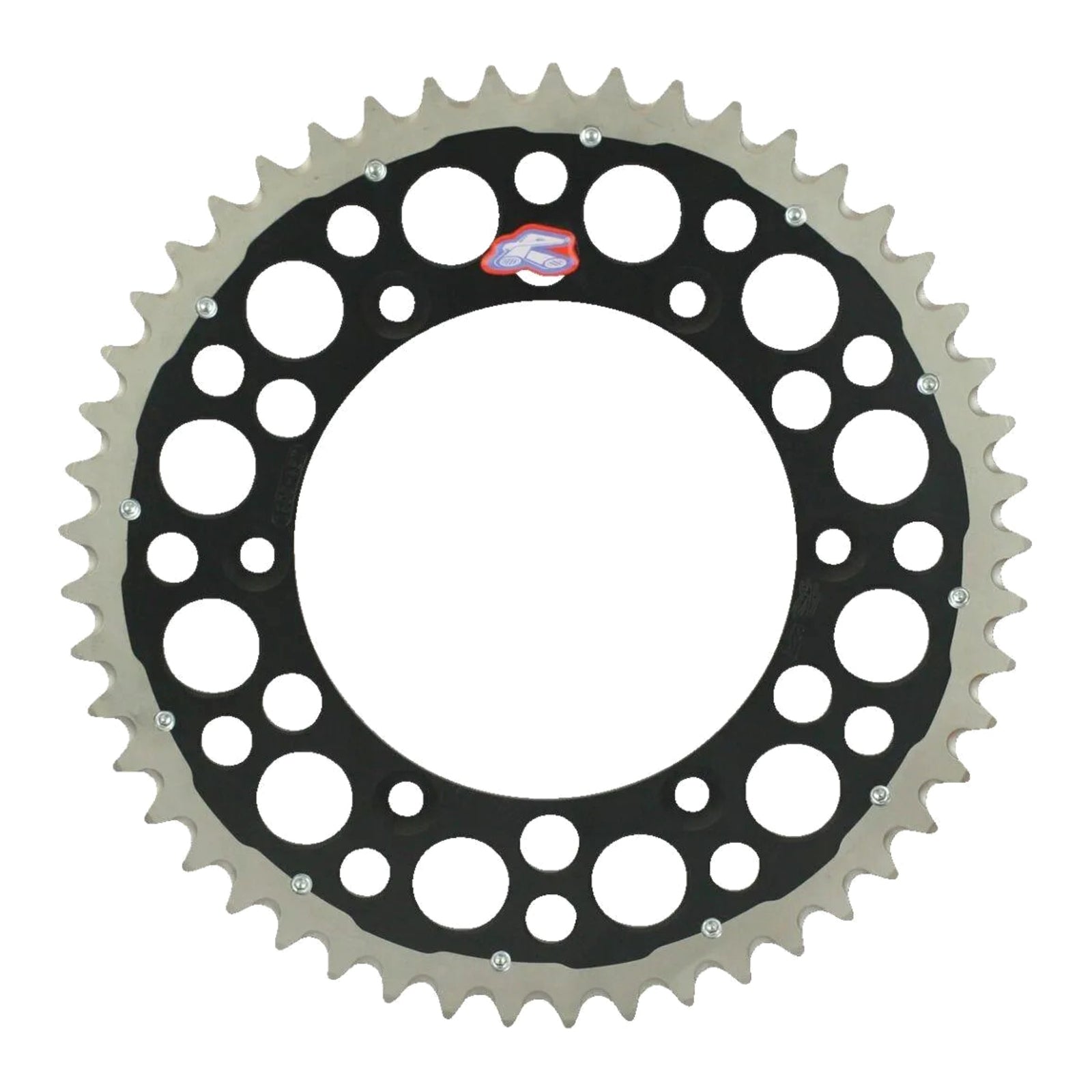 Renthal Sprocket Twinring Black 48T Bi-Metal Grooved Packaged