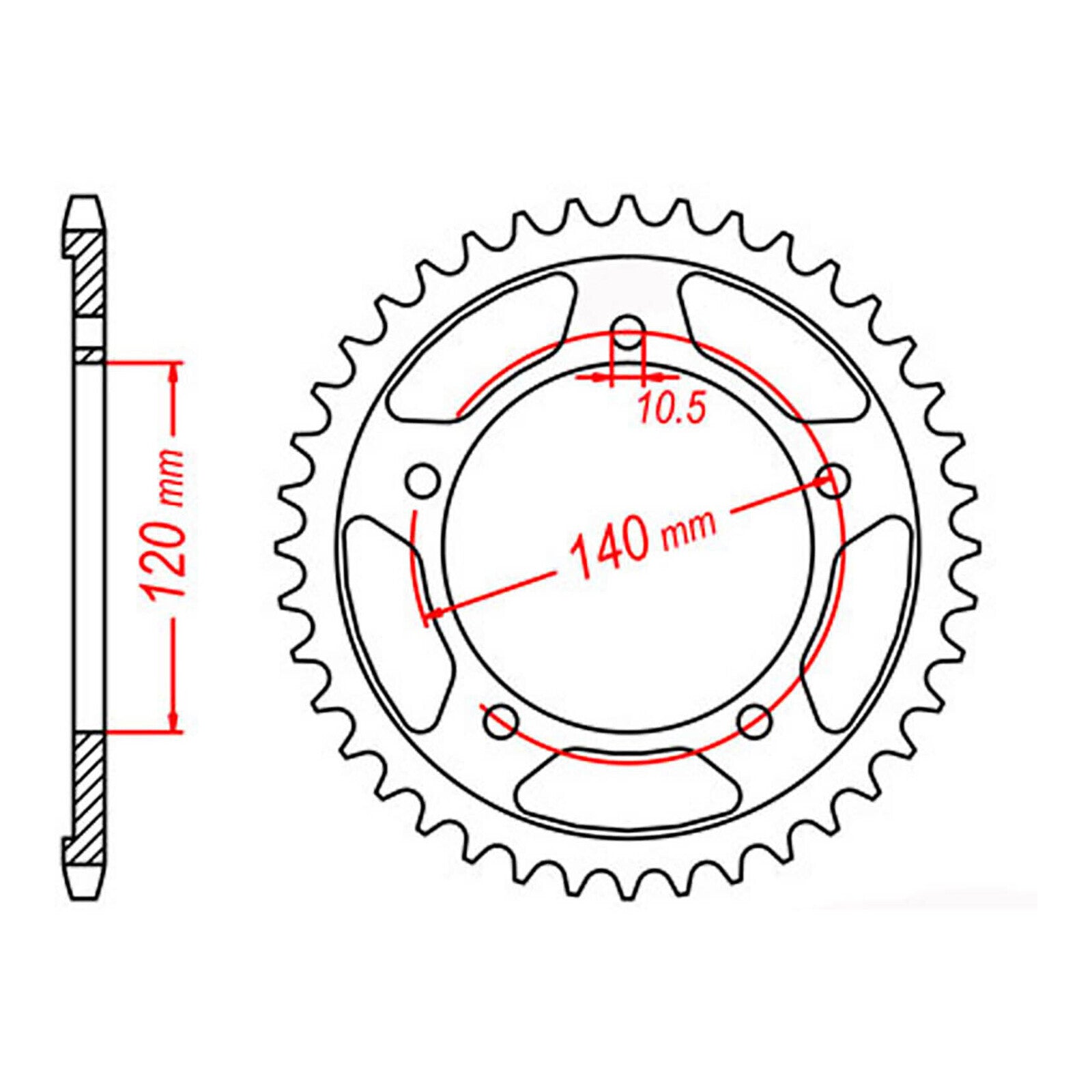 Sprocket Kit Suzuki GSXR1000 '01-'06 (K1-K6) (recom) - 530ZXW 17/42