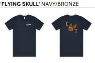 Cycletreads Flying Skull TEE