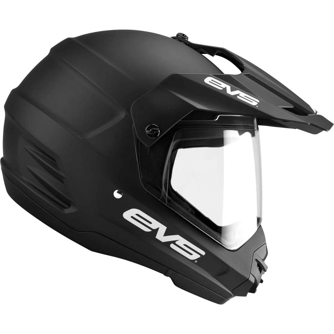 T5 Dual Sport Helmet - Venture Solid Black - Large