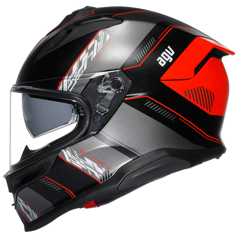 AGV K7 [KYBER MATT BLACK RED] 4