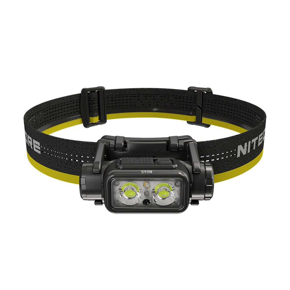NITECORE NU45 1700 LUMENS USB RECHARGEABLE ULTRA LIGHTWEIGHT HEADLAMP TORCH