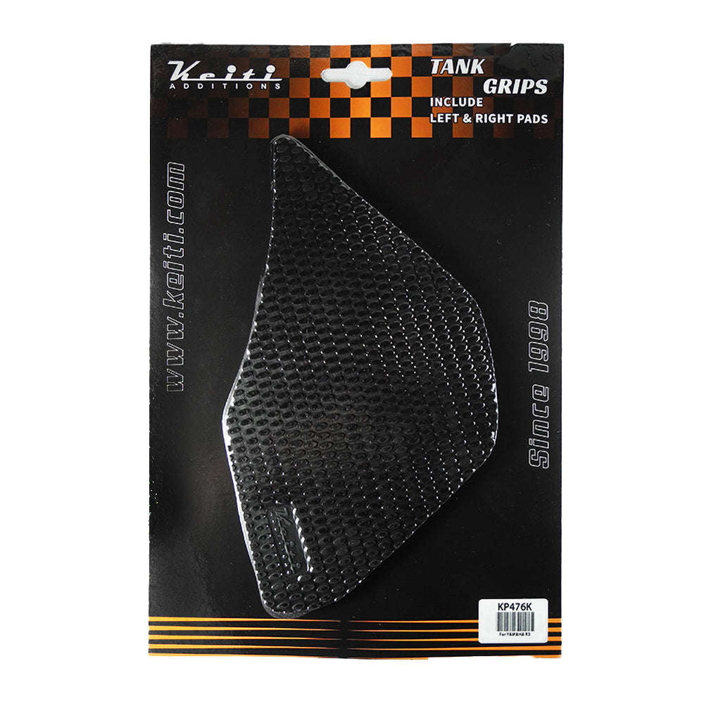 KEITI TANK GRIPS YAMAHA R3 15-18 [BLACK] 2