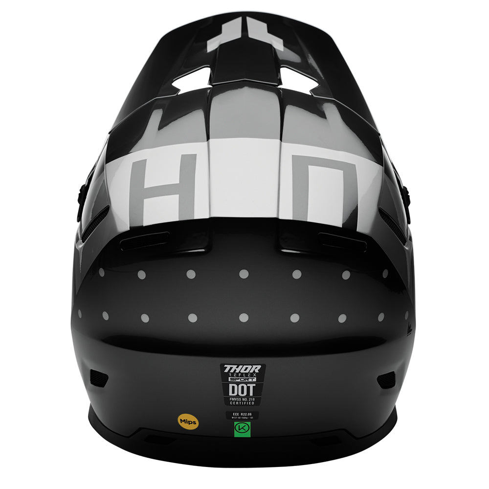 THOR HELMET REFLEX ROGUE CHARCOAL/SILVER