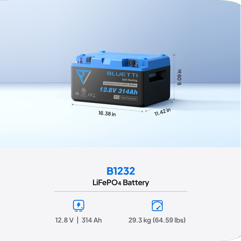 BLUETTI 12V 320A LITHIUM BATTERY