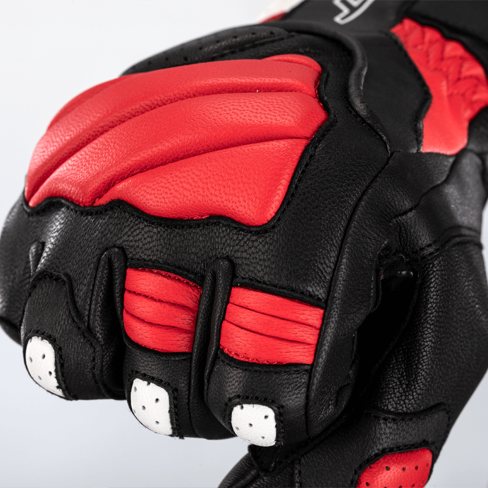 RST TURBINE LEATHER GLOVE [RED]