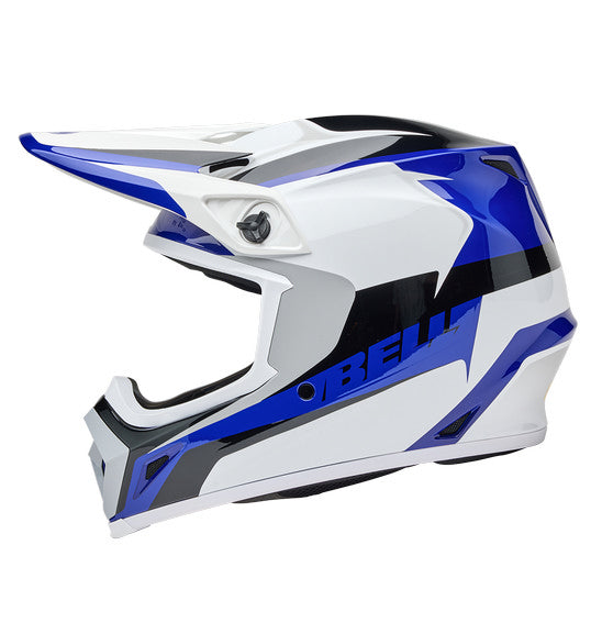 Bell MX-9 MIPS Rift Blue/White