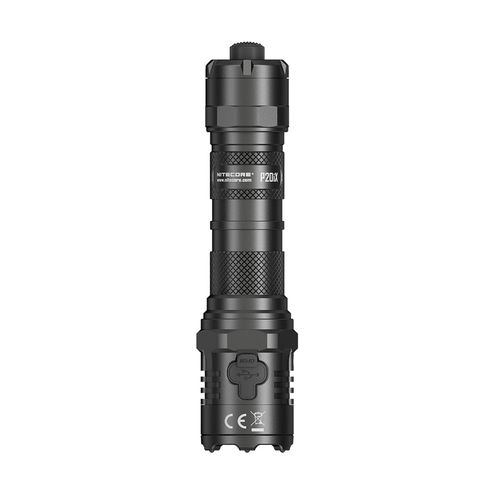 NITECORE RECHARGEABLE TACTICAL LED TORCH 4000 LUM WITH CERAMIC-TIPPED STRIKE BEZEL