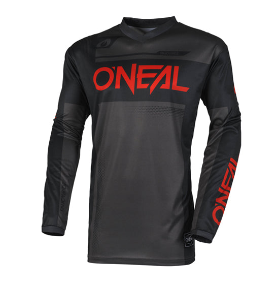 O'Neal 2025 ELEMENT Racewear Jersey - Black/Grey/Red