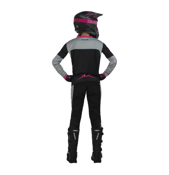 O'Neal Girls ELEMENT Racewear V.23 Jersey - Black/Pink