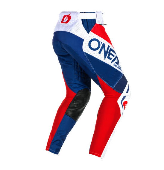 O'Neal 2025 HARDWEAR AIR Slam Pant - White/Blue/Red