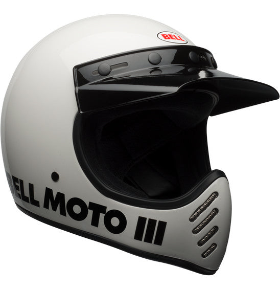 Bell MOTO-3 Classic Gloss White