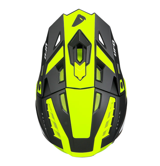 UFO Echus Helmet - Neon Yellow / Black