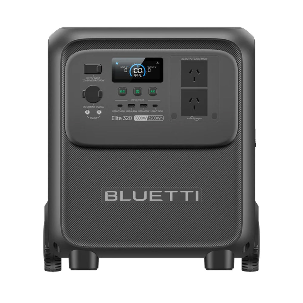 BLUETTI ELITE320 PORTABLE POWER STATION | 1800W 3200WH