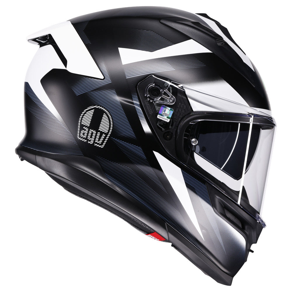 AGV K7 [GLIMPSE MATT BLACK/WHITE]