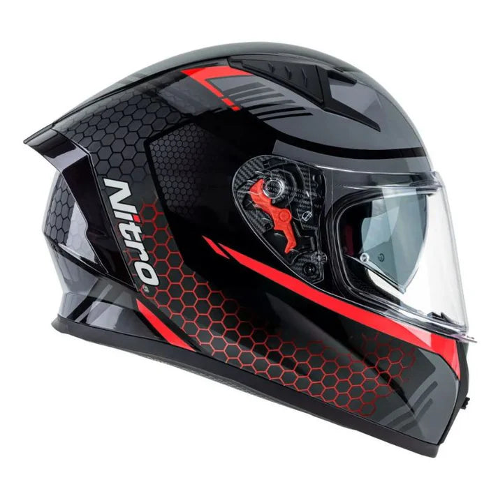 Nitro N501 Helmet - Red - Small